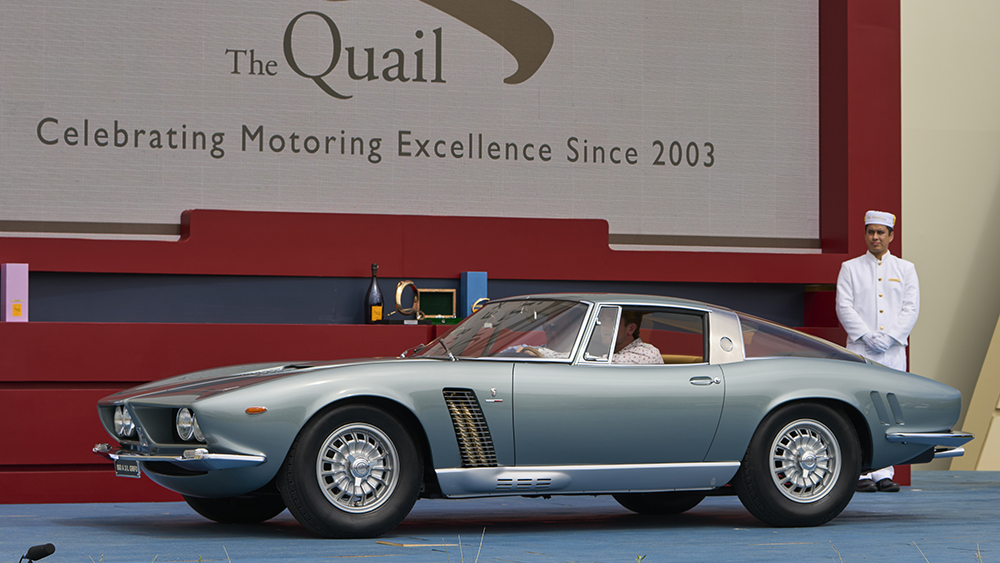 1963 Iso Griffo A3/L Prototype at the Quail