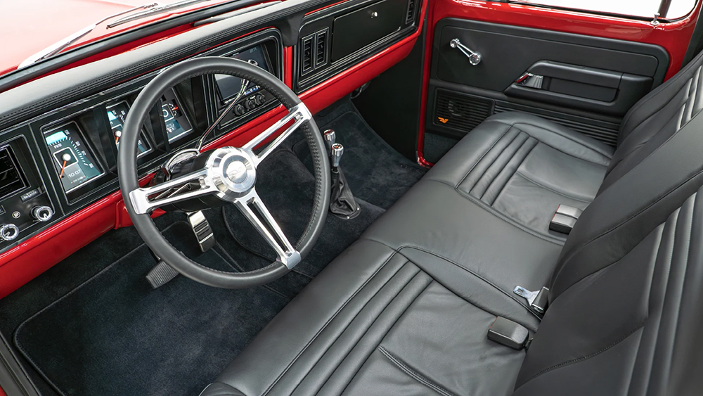 1977 Velocity F-250 interior