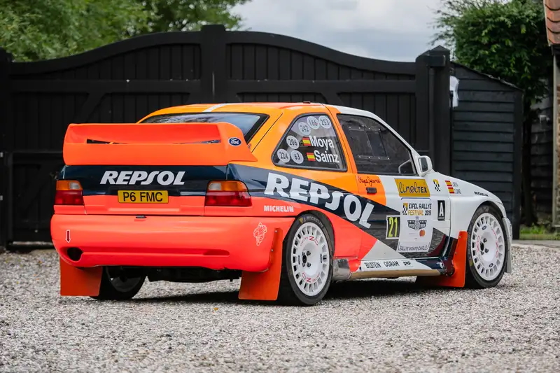 1997 Ford Escort WRC from rear