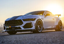 2026 Shelby Super Snake R with sun in background