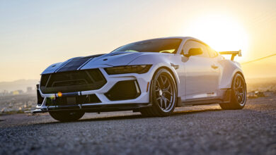 2026 Shelby Super Snake R with sun in background