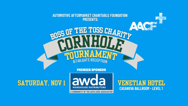 Boss of the Toss charity event promotional graphic
