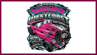 Goodguys 38th West Coast Nationals logo