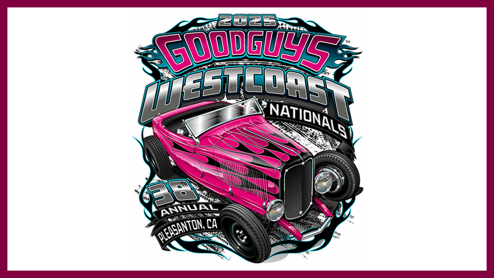 Goodguys 38th West Coast Nationals logo