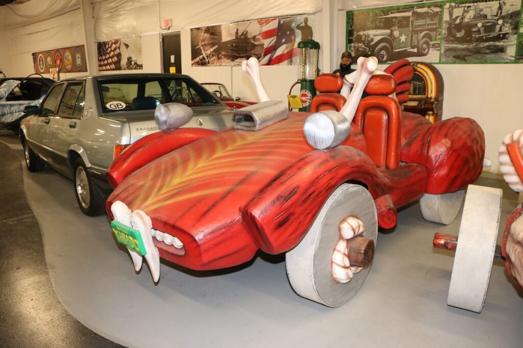 hollywood cars museum flintstones