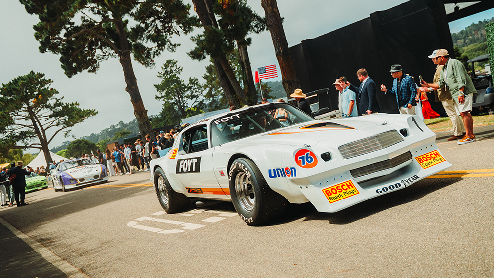 IROC legends parade at the Quail