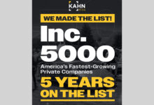Kahn Media graphic Inc 5000 list