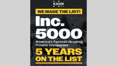 Kahn Media graphic Inc 5000 list