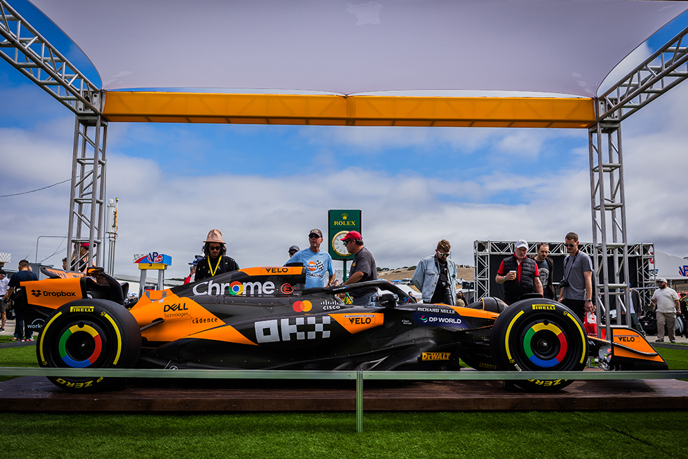 Lando Norris's 2024 constructors championship winning McLaren MCL38