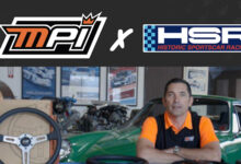 Max Papis and MPI and HSR logos