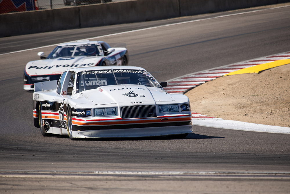 Mike McNamee driving his 1985 Buick Somerset