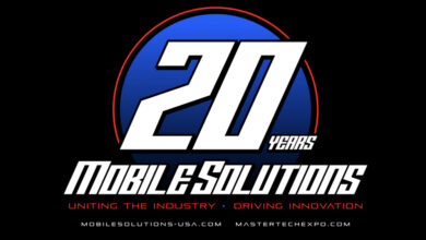 mobile solutions 20th anniversary logo