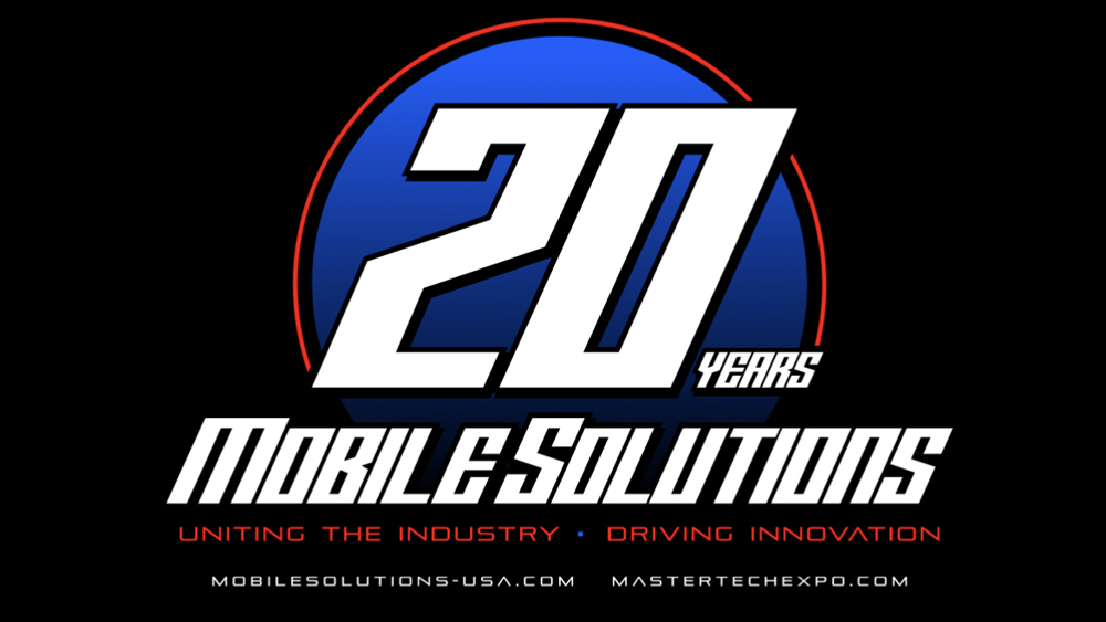 mobile solutions 20th anniversary logo