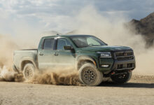 Nissan Pro-4X R kicking up dust