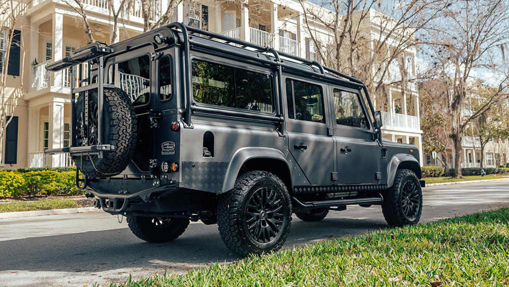 Project Powder Keg Land Rover Defender 110 interior
