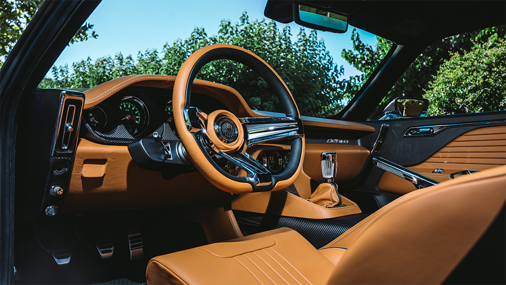 Ringbrothers OCTAVIA 805-Horsepower 1971 Aston Martin DBS interior