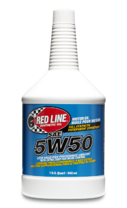 road racing red line oil bottle