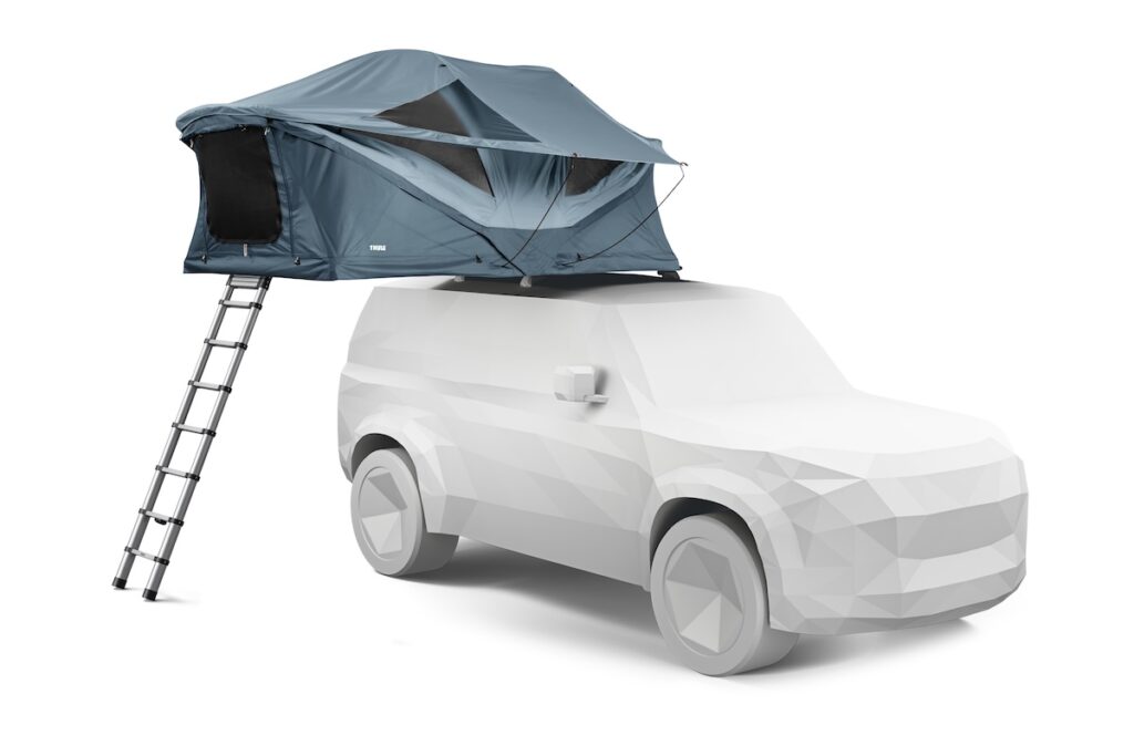 rooftop tents thule demo graphic on suv