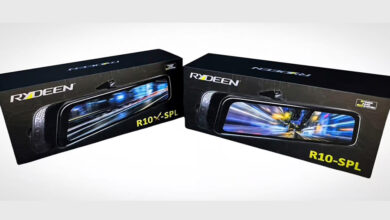 Rydeen black packaging of rearview mirrors copy