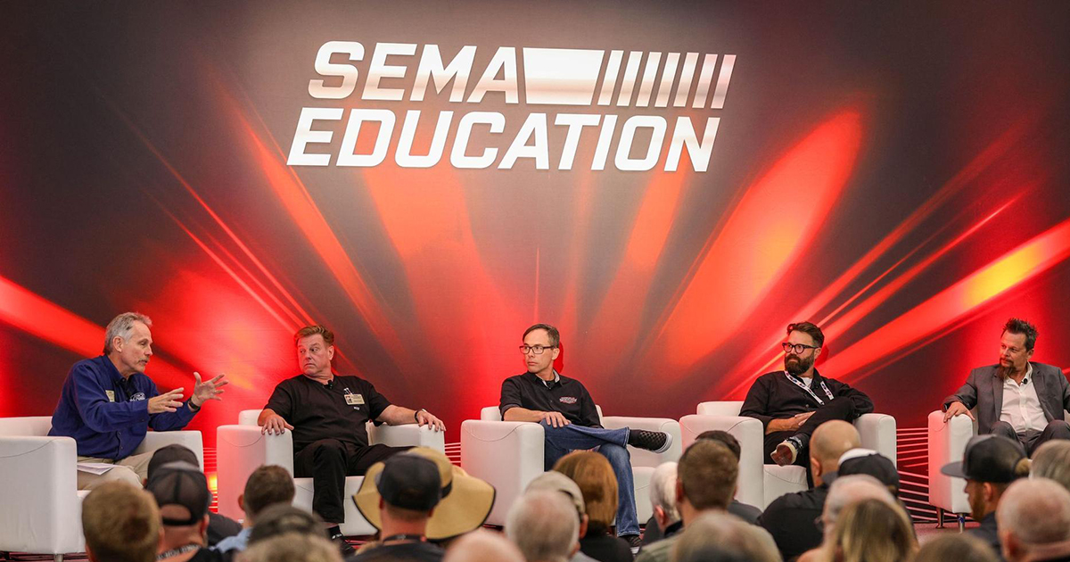 SEMA Show Education Program panel