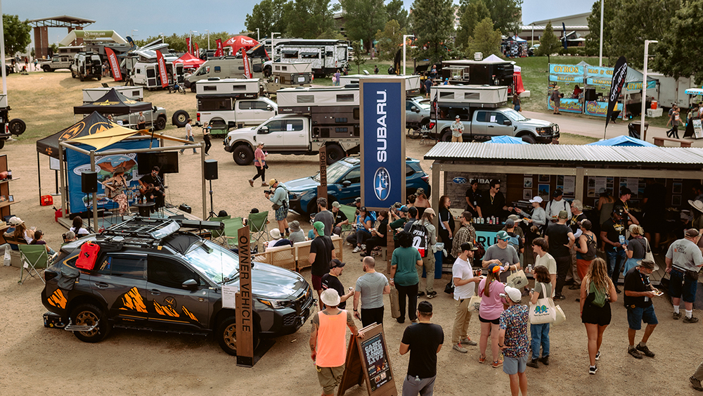 Crowd at Overland Expo Mountain West