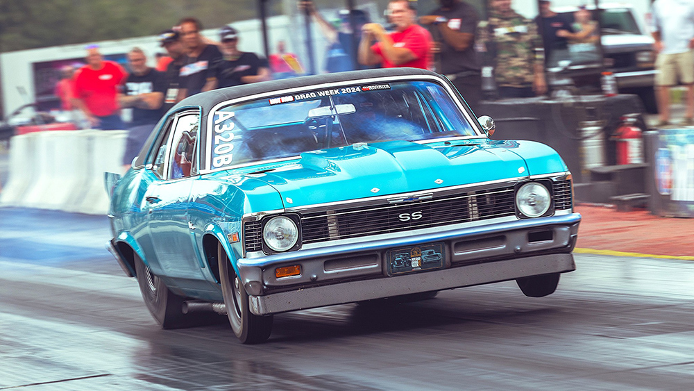 Street car racing at HOT ROD Drag Week