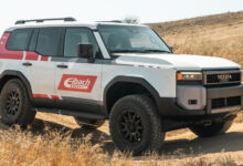 Toyota Land Cruiser with Eibach PRO-TRUCK-LIFT Stage 2