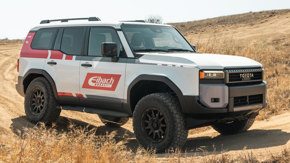 Toyota Land Cruiser with Eibach PRO-TRUCK-LIFT Stage 2