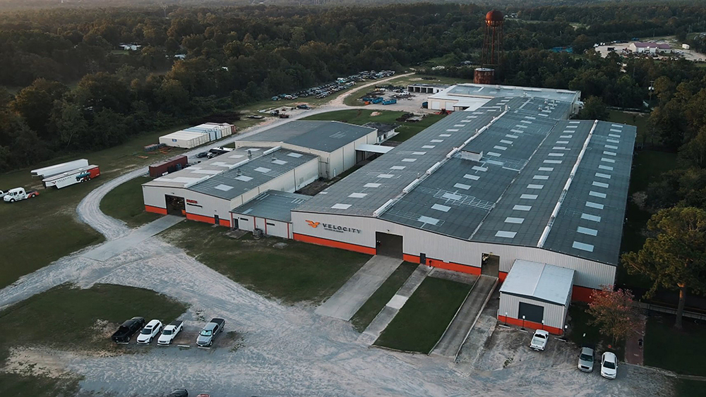 Velocity Shop Aerial View