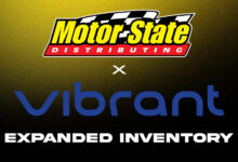 Motor State Distributing and Vibrant logos