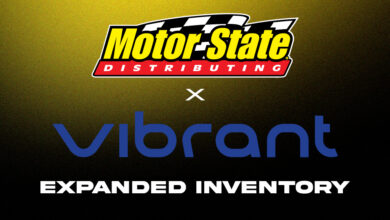 Motor State Distributing and Vibrant logos