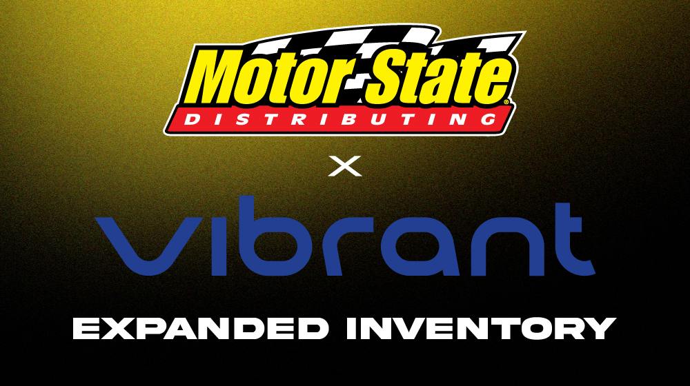 Motor State Distributing and Vibrant logos