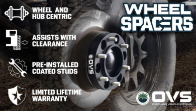 Overland Vehicle Systems’ Wheel Spacer Adapters