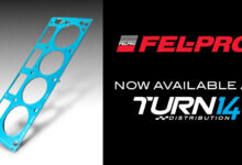 Turn 14 Distribution and Fel-Pro logos
