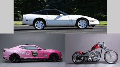 1988 Chevrolet Corvette 35th Anniversary Edition_2022 Chevrolet Camaro SS 1LE_Hot & Heavy custom motorcycle
