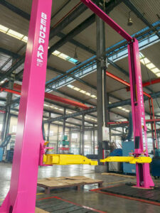 Pink lift from BendPak