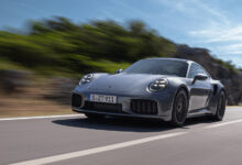 2026 911 Turbo S driving on road