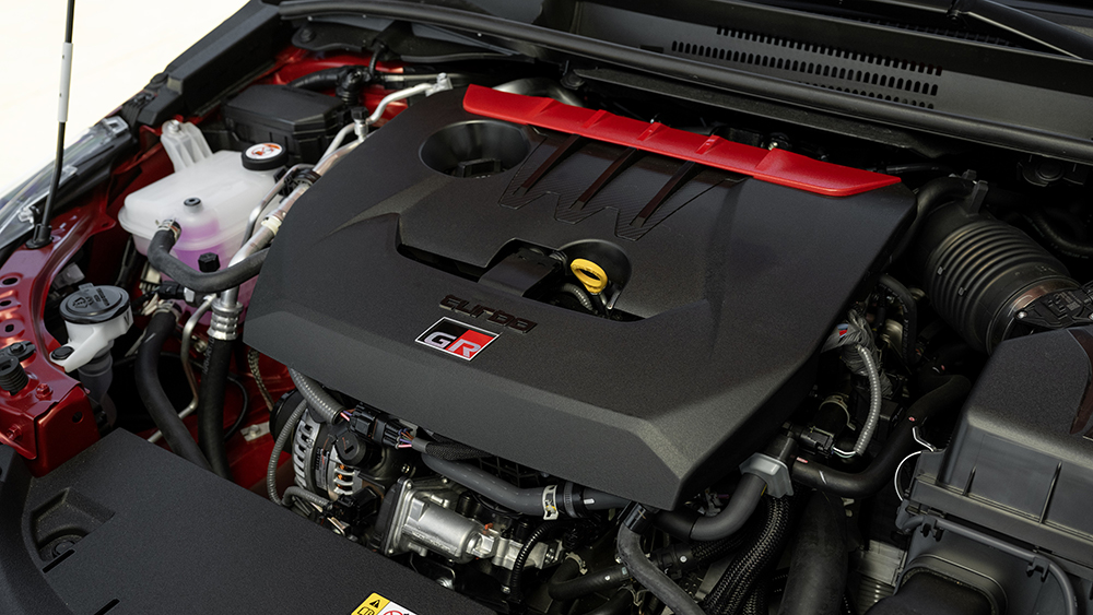The 2026 Toyota GR Corolla engine