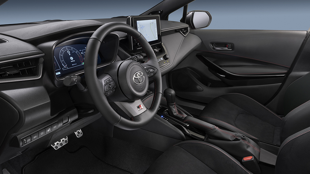 The 2026 Toyota GR Corolla interior