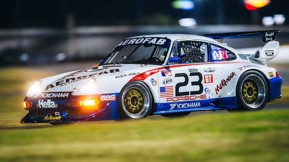 #23 tribute 1997 993 Porsche 911 RSR built by AJR