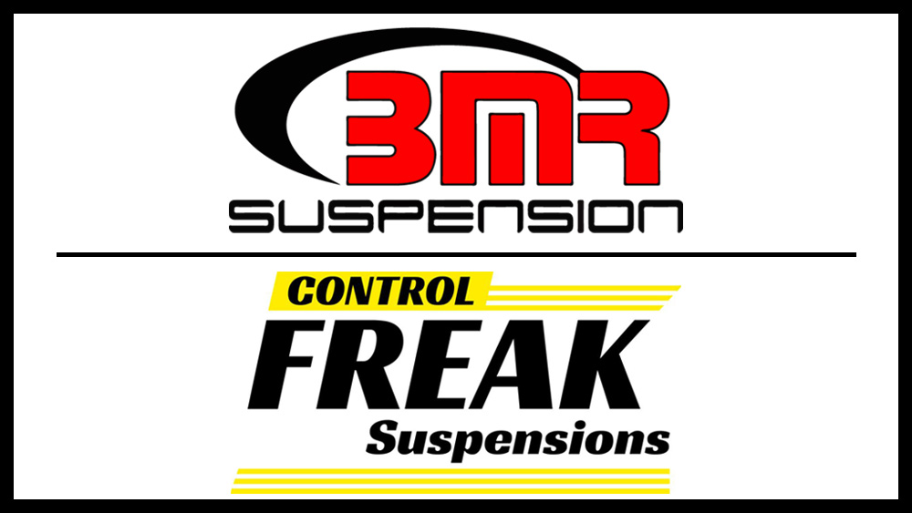 BMR Suspension and Control Freak Suspensions logos