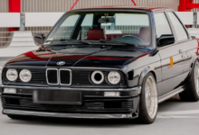 Classic BMW on display