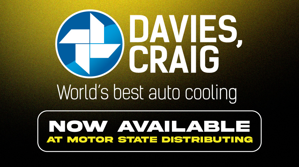 Motor State Distributing and Davies, Craig logos