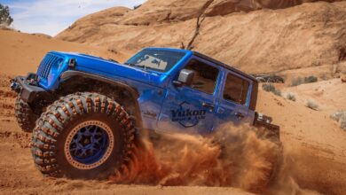 drivetrain yukon gear and axle jeep spinning dirt