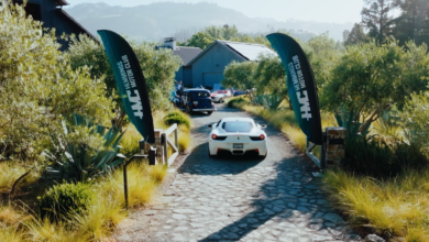 HMC Napa Valley Rally entrance