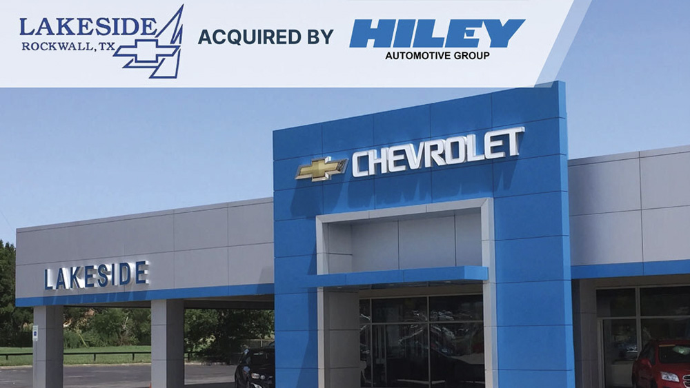 Front of Lakeside Chevrolet building