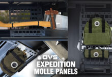 Overland Vehicle Systems Expedition Truck Cap MOLLE Panels