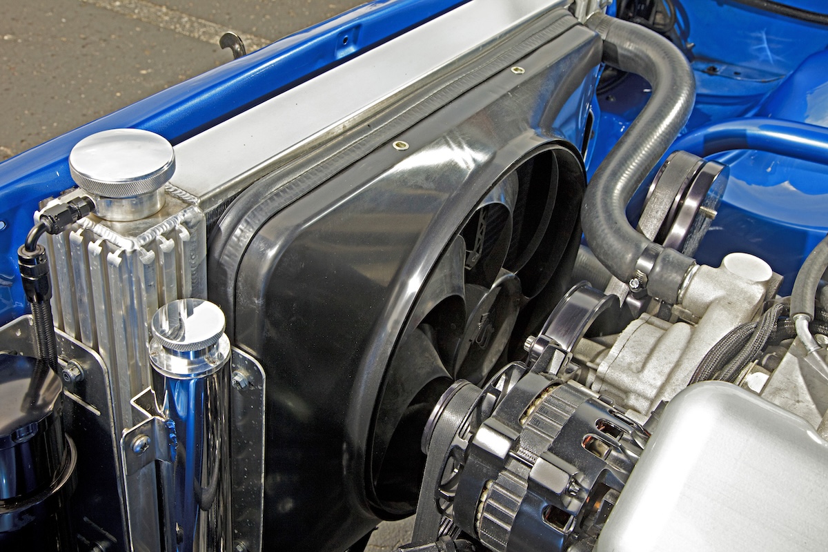 performance cooling flex-a-lite custom engine bay