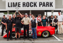 Piston Technician Award presentation at Lime Rock Park