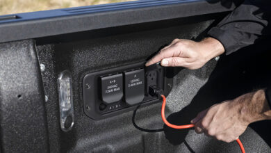 2026 Ram 1500 REV bed outlets